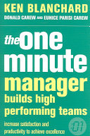 cover of The One Minute Manager Builds High Performing Teams book