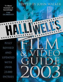 cover of Halliwell's Film & Video Guide 2003 book