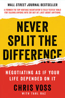 cover of Never Split the Difference book