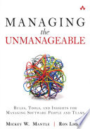 cover of Managing the Unmanageable book