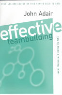 cover of Effective Teambuilding book