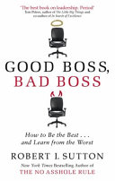 cover of Good Boss, Bad Boss book