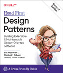 cover of Head First Design Patterns book