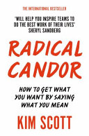 cover of Radical Candor book
