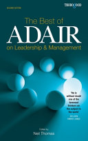 cover of The Best of Adair on Leadership & Management book