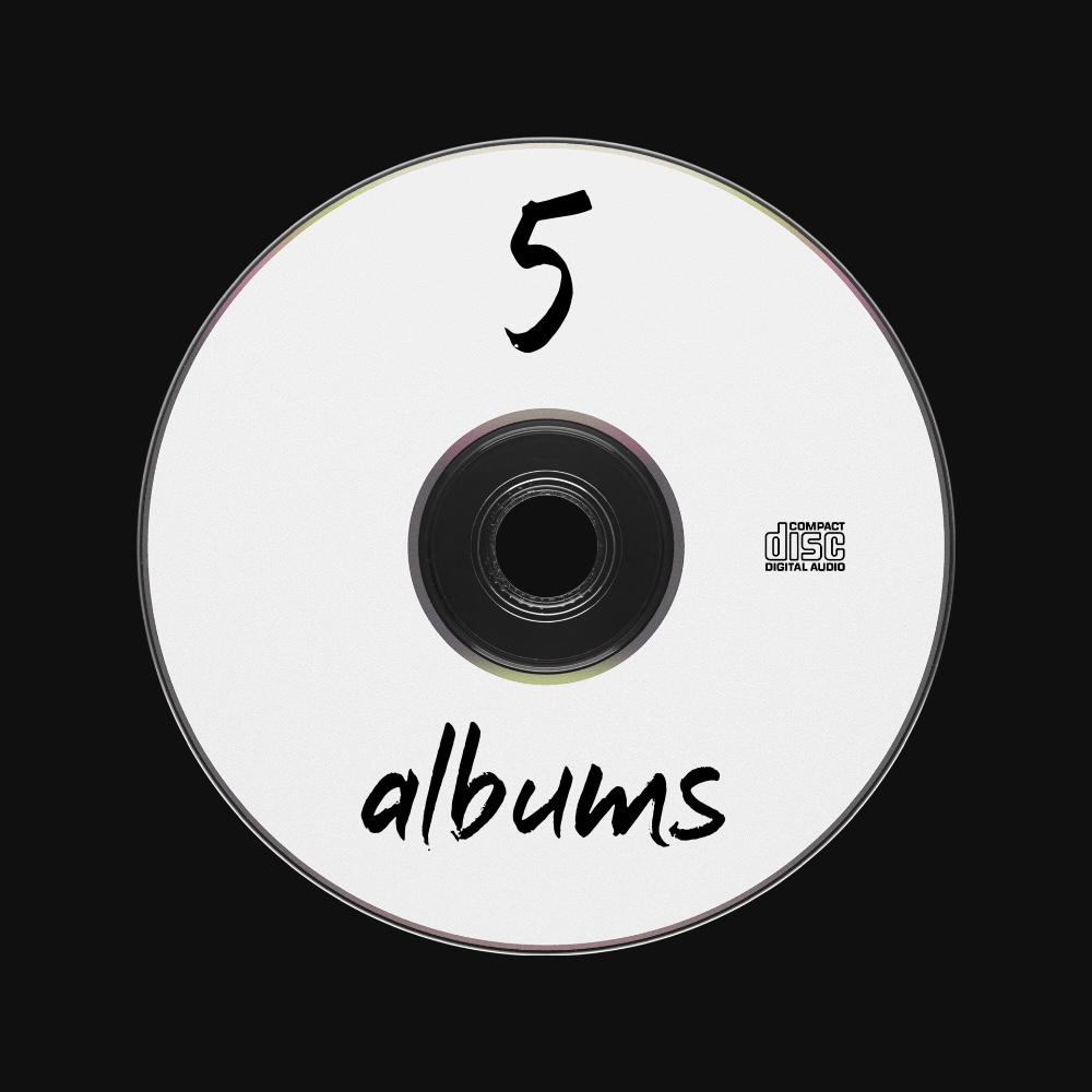 5 albums cover